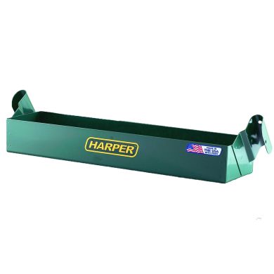 Green loading tray with 'HARPER' logo and side handles.